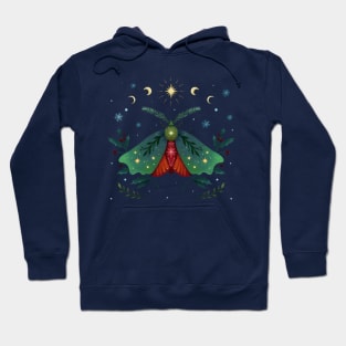 Christmas Moth Hoodie